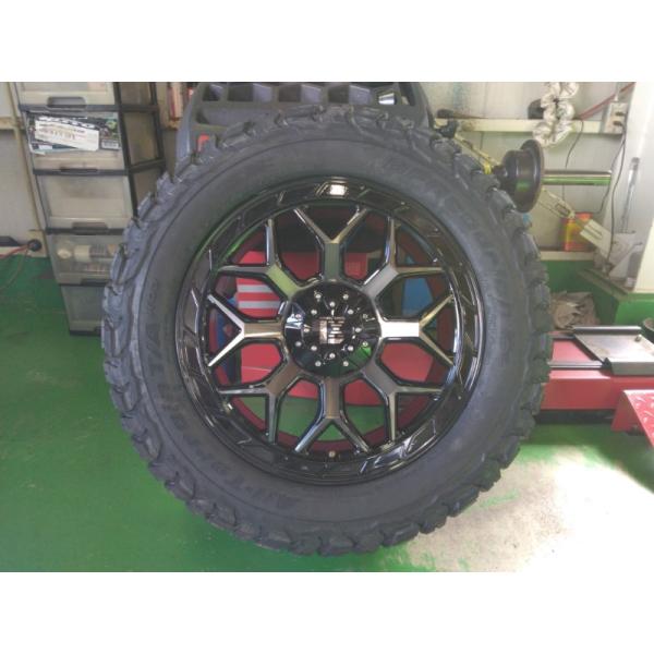 JL JK ラングラー グランドチェロキー 20インチ LEXXEL InFerno BF Goodrich KO3 275/55R20 285/55R20 新品 4本 タイヤホイールセット｜Auto Craft WAT
