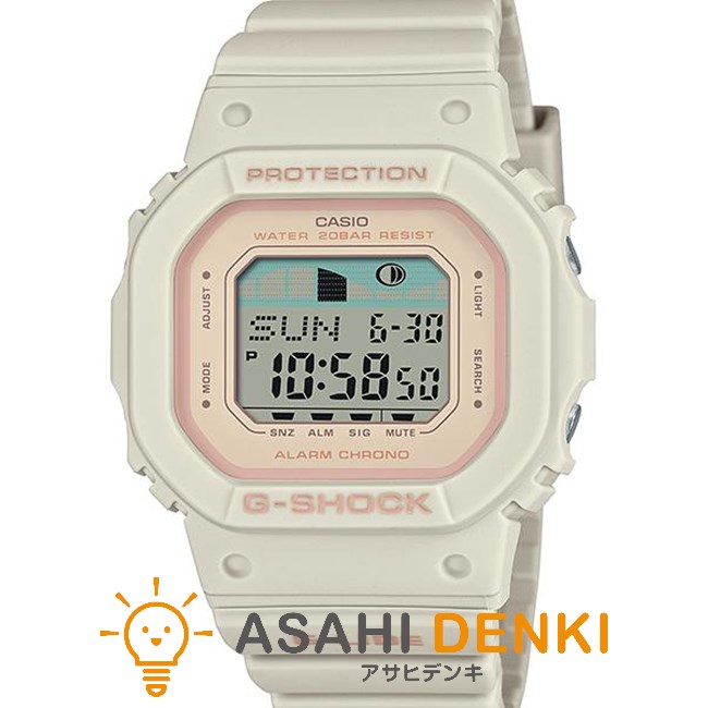 カシオ 腕時計・時計 GLX-S5600-7JF G-SHOCK Gショック CASIO ジーショック 小型 G-LIDE Gライド 薄型化モデル ホワイト ウォッチ おしゃれ|アサヒデンキ 店