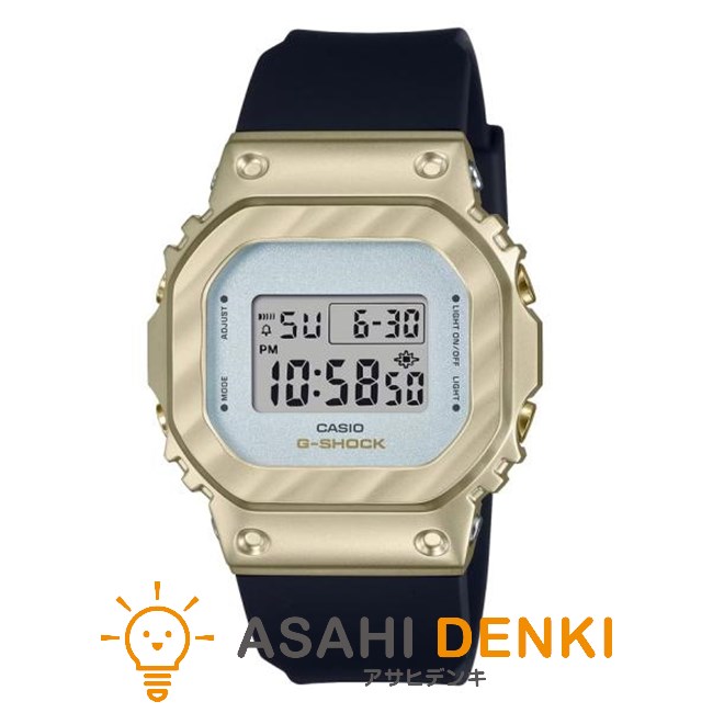 腕時計・時計 ウォッチ おしゃれ カシオ Gショック G-SHOCK ライトイエローゴールド メタルカバー Belle Courbe ジーショック GM-S5600BC-1JF