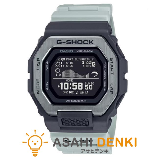 カシオ GBX-100TT-8JF 腕時計・時計 アウトドアウォッチ G-SHOCK 20気圧防水 グレー×ブラック ウォッチ おしゃれ