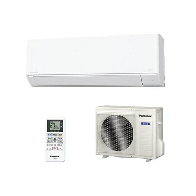 エアコン(4.1～5.6kw) 室内外機セット パナソニック Fシリーズ Eolia エオリア ルームエアコン 冷房/暖房：16畳程度 CS-565DFL2-W 15時まで当日出荷※営業日・入金済