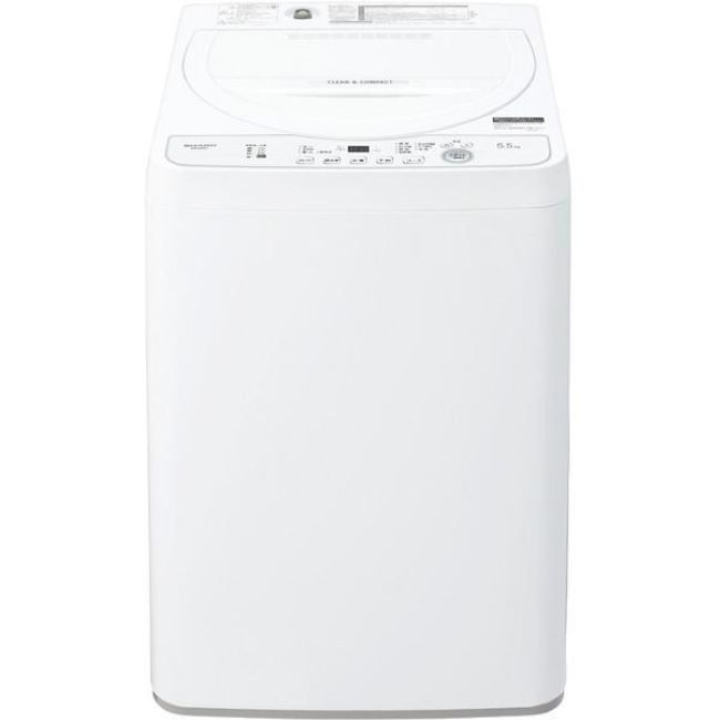 4/24シャープ/SHARP 2017年製 6kg 洗濯機 ES-GE6B-W /SL2