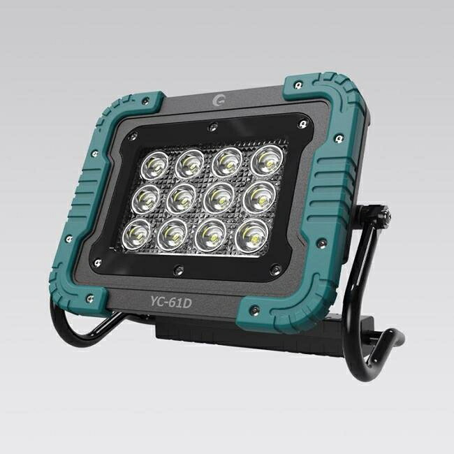 好ましいグッズ 懐中照明ランプ・閃光電球ともし火 YC-61D LED投光照明器 末たのもしい 60W 6000ルーメン 昼光色 LEDともし火 蓄電池着脱 マキタ蓄電池 御役目灯 コードレス 魚釣り USB最終生産物 照明装置 一こま 集魚灯 ともし火 閃光電球ともし火 懐中照明ランプ