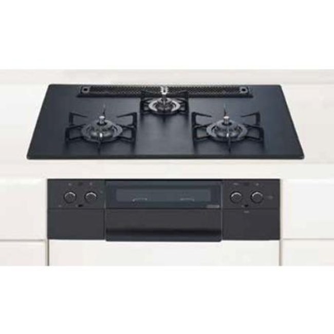 ハーマン ガスコンロ DW36U6WAAFBAE LP プロパンガス ビルトイン 3口ガスコンロピアット piatto 無水両面焼ワイド オートグリル ラックリーナ 75cmタイプ ガス コンロ｜アサヒデンキ　店