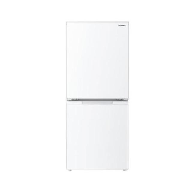 シャープノンフロン冷凍冷蔵庫　179L SHARP シャープ 179L 2ドア冷蔵庫 SJ18E4W フレークマット