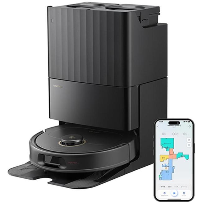 ロボロック 洗い濯ぎ機 QRRC52-04 【即日送りとどける】 ROBOROCK Qrevo C 人造人間洗い濯ぎ機 吸いつける力 12000Pa 4way全自動小銃ドック積み上げる