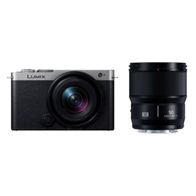 デジタルカメラ デジカメ カメラ パナソニック ミラーレス一眼カメラ LUMIX S9 広角ズームレンズ 単焦点レンズキット ダークシルバー LUMIX DC-S9W-S ダブルレンズキット [ダークシルバー] 15時まで当日出荷※営業日・入金済