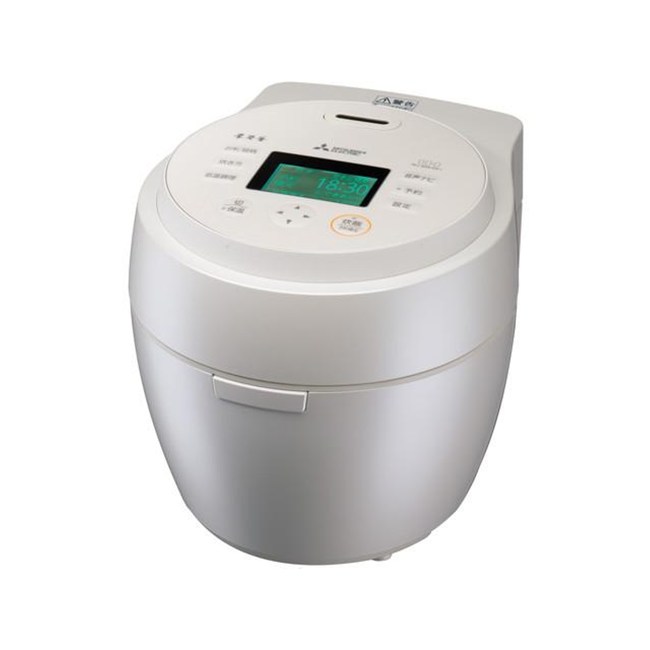 炊飯器 ライスクッカー 三菱 本炭釜 紬 炊飯器 0.09?1.0L(0.5合?5.5合) 三菱 IHジャー炊飯器 白真珠 NJ-BW10H-W 45,462円