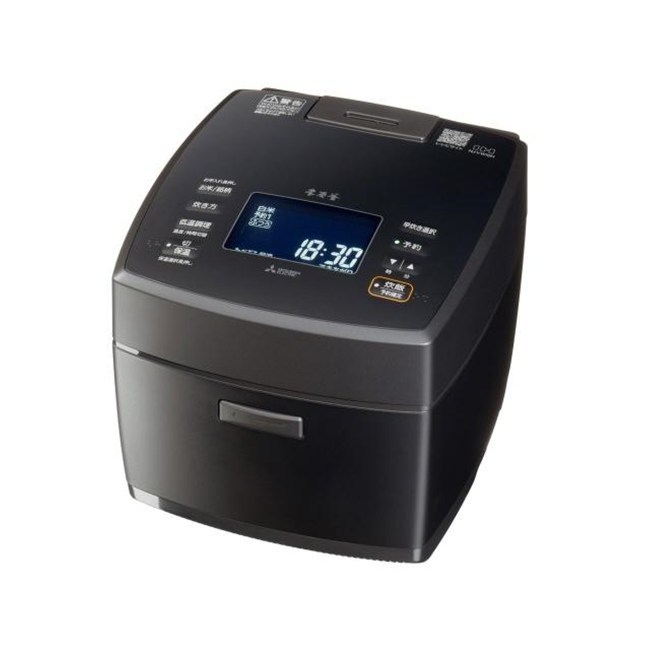 三菱電機 炊飯器 5.5合 IH式 本炭釜 白雪 NJ-VW10F-W Amazon | 三菱電機 炊飯器 5.5合 IH式 日本製 本炭釜(かまど構造) 冷凍