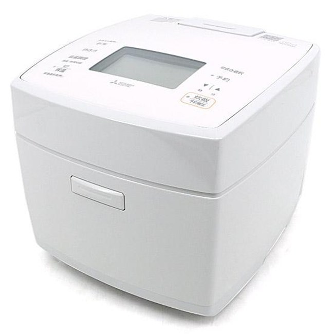 楽天市場】[NJ-VP10H-W] 備長炭 炭炊釜 三菱 炊飯器 IHジャー炊飯器