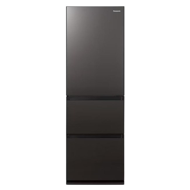 パナソニック 電気冷蔵庫(351～400L) NR-C374GC-T パナソニック NR-C374GC-T 365L 幅59糎 3部屋の入り口 電気冷蔵庫 右食い違い うす暗い赤銅色