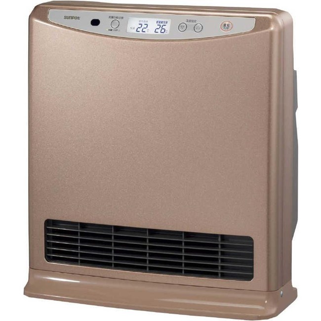 サンポット 暖房器・暖房器 FC-45PGS E 温水御部屋暖房器(室内機) サクラ色ゴールド 暖房器 スートーブ 暖房装置手道具 暖房装置