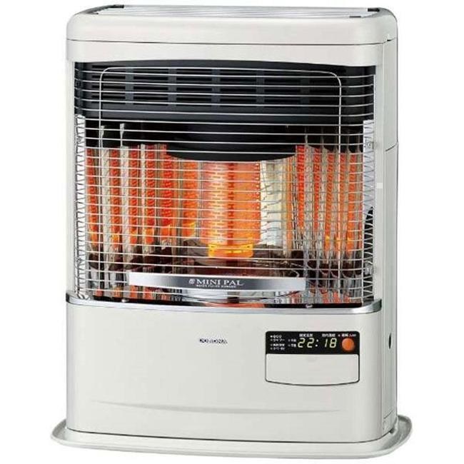 コロナ 暖房器・暖房器 FF-VY5525P-W 冷ややかさ地用大型暖房器 FF式 放射線 ミニ茶飲み友だち 主に14畳用 暖房器 スートーブ 暖房装置手道具 暖房装置