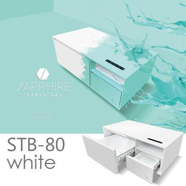 その他メーカー 冷蔵庫(～150L) TABLE STB80 [WHITE] 冷凍冷蔵庫 定格内容積：81L ドア数：2ドア 幅：1050mm 一人暮らし ひとり暮らし 小型｜アサヒデンキ　店