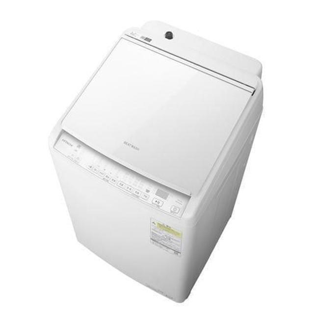 日立 洗濯機(全自動 6.1kg~8kg) BW-DV80M M 洗濯乾燥機 洗濯:8.0kg 乾燥:4.5kg 幅61cm ナイアガラビート洗浄 洗濯機 縦型 全自動洗濯機|アサヒデンキ 店
