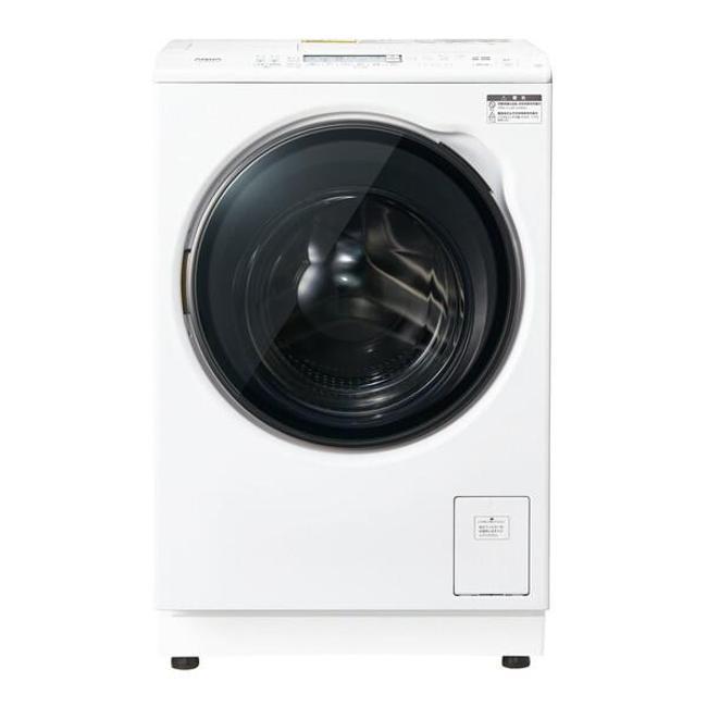 洗濯機(ドラム式 8.0kg～) ドラム洗濯機 洗濯機 ドラム式 アクア まっ直ぐドラム AQUA ドラム式洗濯乾燥機 (左開き) 洗濯10.0kg 乾燥5.0kg ヒートポンプ乾燥 ホワイト AQW-DMS10A-L-W