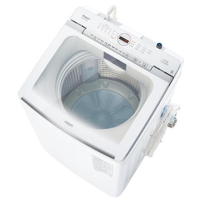アクア 洗い濯ぎ機(全自動小銃 9.0kg～11kg) AQW-VX10A-W アクア 10.0kg 全自動小銃洗い濯ぎ機 白いこと AQUA Prette plus プレッテ 足し加える 洗い濯ぎ機 縦型 全自動小銃洗い濯ぎ機