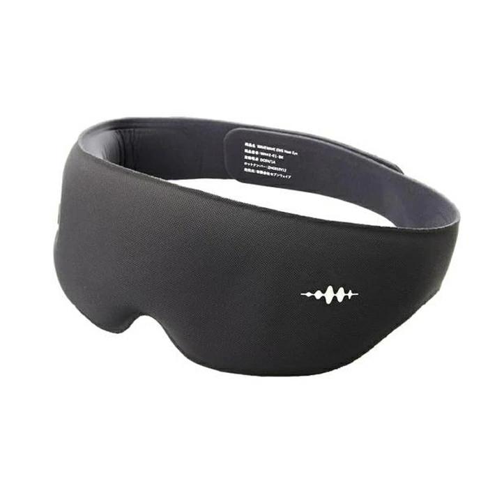 健康医療機器 ウェイブウェイブ WAVEWAVE EMS搭載 アイマスク WH53-01-BK ブラック アイマスク EMS HEAT EYE 6,911円