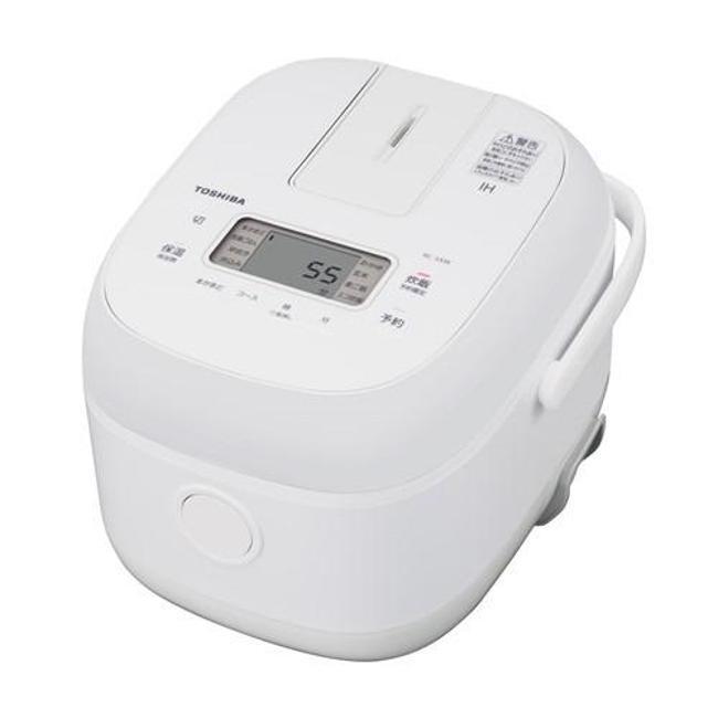 東芝 炊飯器 RC-5XW-W 【即日送りとどける】 IHジャー炊飯器 3合炊き 白いこと IH炊飯器 しゃもじ付き添い人 ライスクッカー
