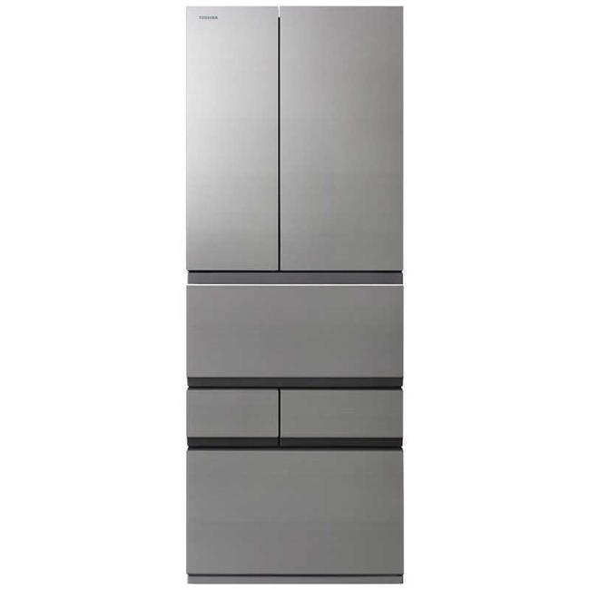 東芝 電気冷蔵庫(501～599L) GR-A550FZ-ZH 東芝 TOSHIBA 551L 6部屋の入り口 アッシュグレージュ 大型電気冷蔵庫