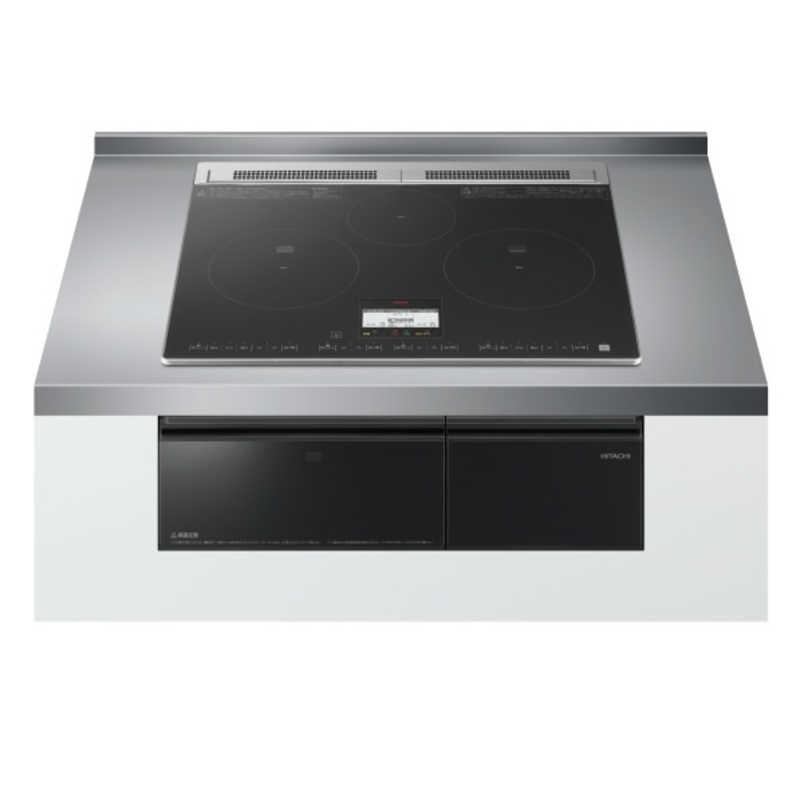 日立 IHクッキングヒーター HT-N8AKTF-K IHヒーター IH調理器 N8ATシリーズ IHクッキングヒーター 幅60cm 日立 HT-N8AKTF(K) 3口IH 鉄・ステンレス対応 ブラック コンロ IHコンロ｜アサヒデンキ　店 71,848円