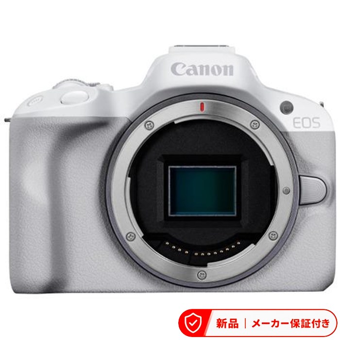 キヤノン デジタル写真機 EOS R50 上半身 [白いこと] デジタル一眼写真機 ディジカメ 写真機