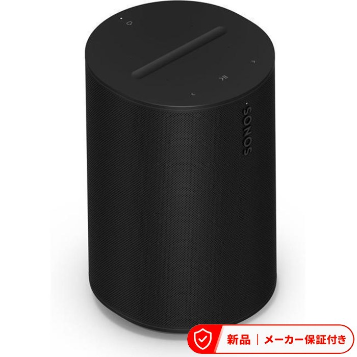 ソノス スピーカー・コンポ・ラジカセ Sonos Era 100 ブラック 【即日発送】 国内正規品 WiFiスピーカー Bluetooth対応 イコライザー機能搭載 スマートスピーカー PC パソコン スマホ テレビ|アサヒデンキ 店