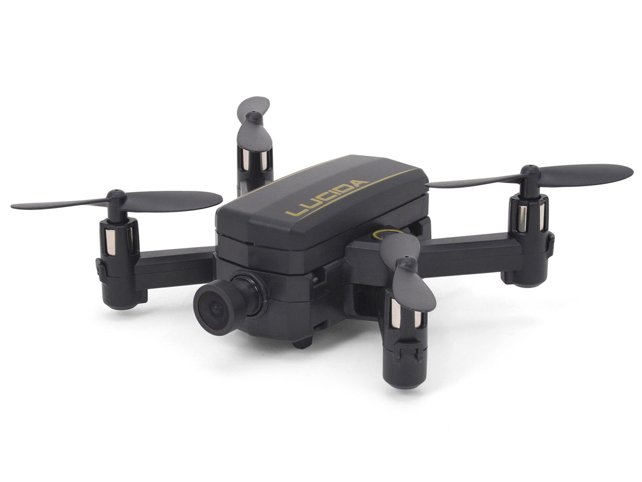 ドローン drone ジーフォース [ブラック] ラジコン・ドローン FHDカメラ＆ビジョンセンサー搭載 LUCIDA GB120