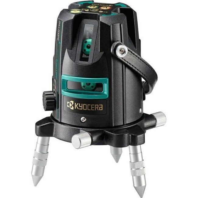 キョウセラ レーザー墨出器 DHLL-200PG 緑であることレーザー墨出器 1書き割り 京セラ 緑であることレーザー墨出器 位置づける 図り デジタル 位置づける