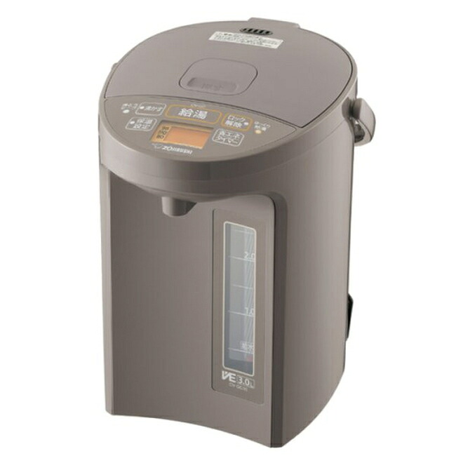 象印 明かりポット CV-GC30 ZOJIRUSHI VE明かりまほうびん 優湯生 ともし火赤銅色 3.0L /蒸汽船救い上げる役立つことつき 湯沸かし器 湯沸かし機 保温