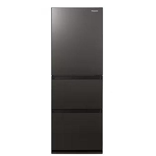 パナソニック 冷蔵庫(301~350L) NR-C344GCL-T 335L 幅59cm ダークブラウン 左開き 3ドア 冷蔵庫 一人暮らし ひとり暮らし|アサヒデンキ 店