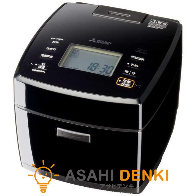 三菱 NJ-VS18G-B 炊飯器 MITSUBISHI 三菱IHジャー 炭炊釜 1升 黒曜 ライスクッカー