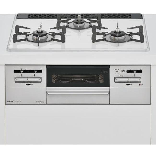 ガスコンロ ガス コンロ リンナイ ビルトインガスコンロ 都市ガス用・両側強火力・幅60cm RS31W35P40DGAVW 13A 79,173円