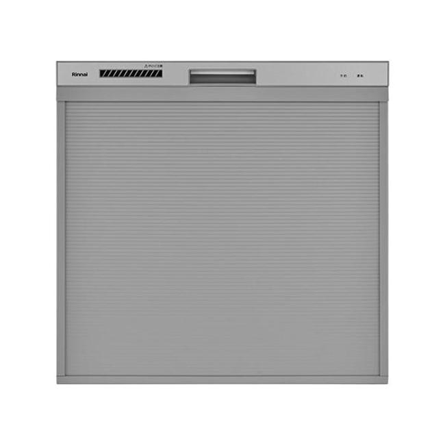 リンナイ 食器洗い機・かわき切る機・浄水器 RSWA-C402CA-SV I 食器洗いかわき切る機 幅45糎 奥ふかさ60糎 しろがね色 後後ばらい 標準尺度横すべり明けっ広げ 食洗機 食洗器