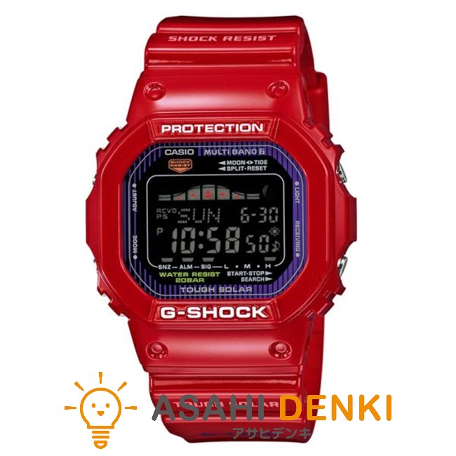 カシオ GWX-5600C-4JF 腕時計・時計 アウトドアウォッチ G-SHOCK 国内正規品 48.9×42.8 レッド ウォッチ おしゃれ
