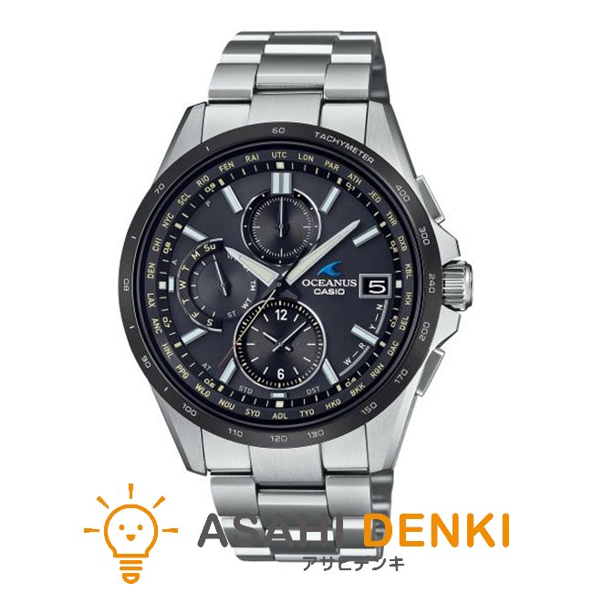 CASIO カシオ 腕時計 OCW-10 OCEANUS クロノグラフ ソーラー CASIO カシオ 腕時計 OCW-10 OCEANUS クロノグラフ ソーラー