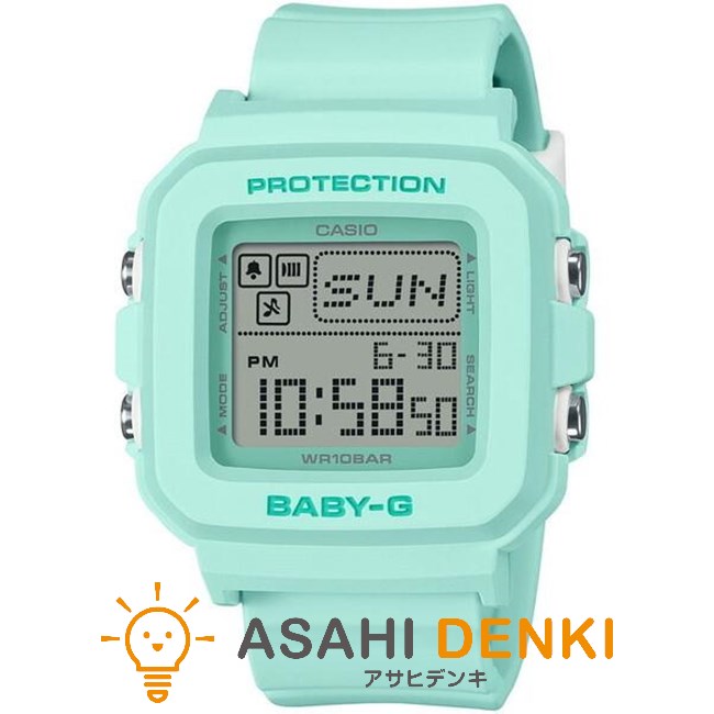 楽天市場】CASIO BABY-G グリーン BGD-10-3JF カシオ ベビーG BGD-10