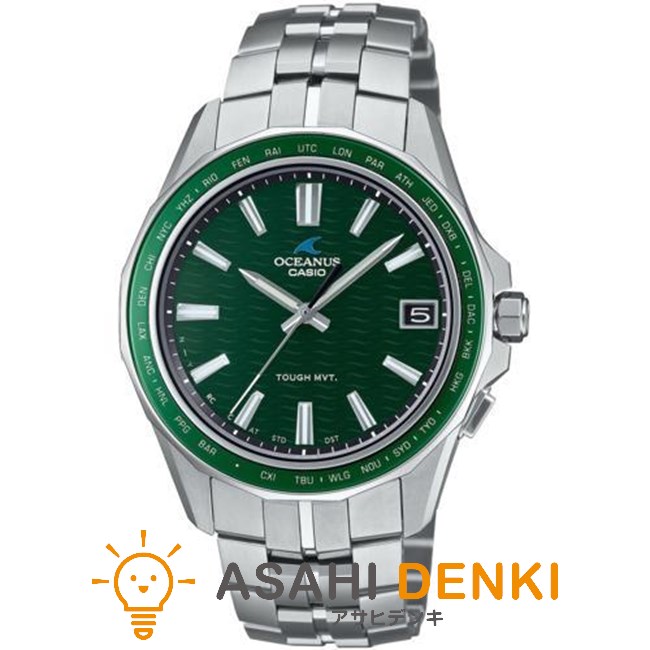 腕時計・時計 ウォッチ おしゃれ カシオ オシアナス マンタ 電波ソーラー メンズ CASIO OCEANUS Manta OCW-S400-3AJF