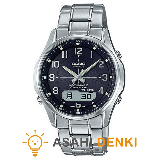 【新品】CASIO LCW-M100D-7AJF ソーラー電波時計 CASIO カシオ LINEAGE 腕時計 LCW-M100D-7AJF 時計 : GDOゴルフ