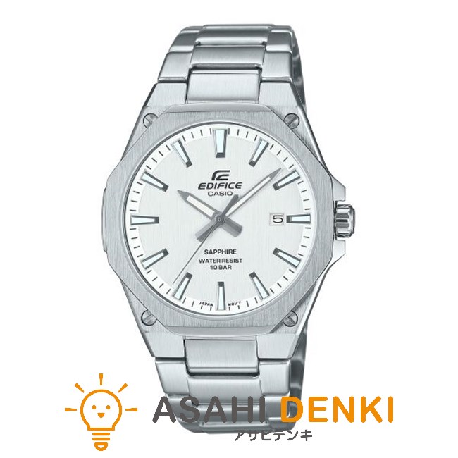腕時計・時計 ウォッチ おしゃれ カシオ CASIO エディフィス EDIFICE ホワイト 男性 メンズメタル メタルバンド メタルベルト サファイアガラス クォーツ EFR-S108DJ-7AJF 18,113円