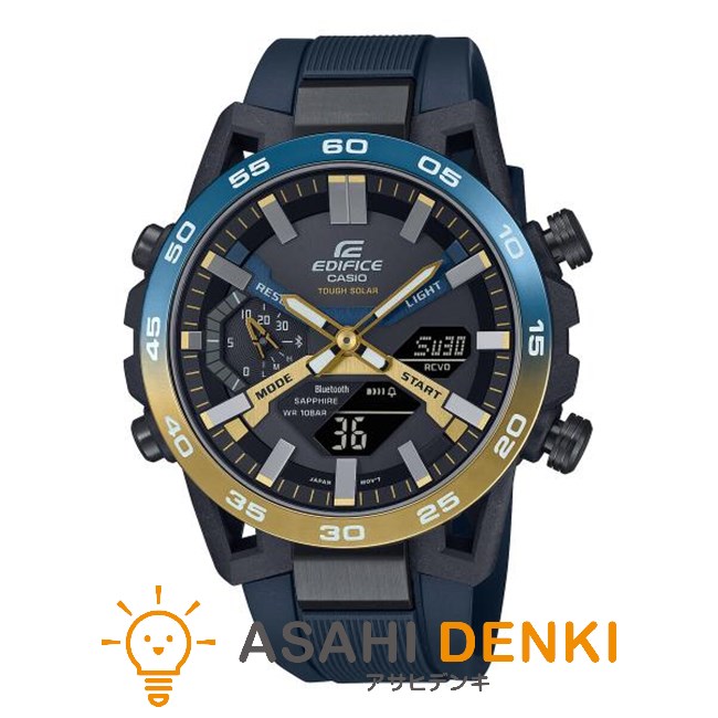 カシオ 腕時計・時計 ECB-2000YNP-1AJF CASIO エディフィス EDIFICE ブラック 男性 メンズ ソーラー ウォッチ おしゃれ｜アサヒデンキ　店