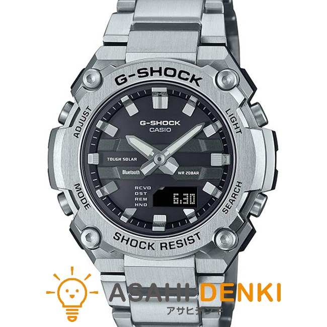 カシオ GST-B600D-1AJF 【即日発送】 腕時計・時計 G-SHOCK Gショック ソーラー メンズ CASIO G-STEEL MID ウォッチ おしゃれ
