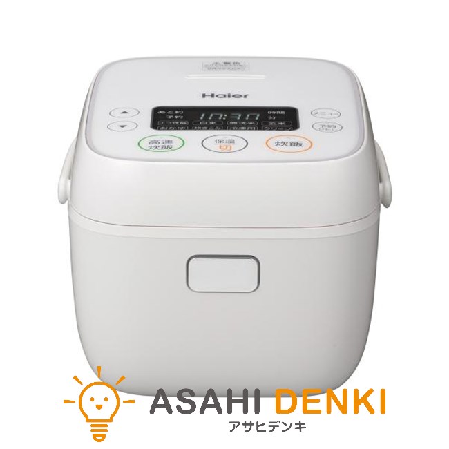 御機嫌アール 炊飯器 JJ-M32B-W 3合 パソコン 白いこと ライスクッカー