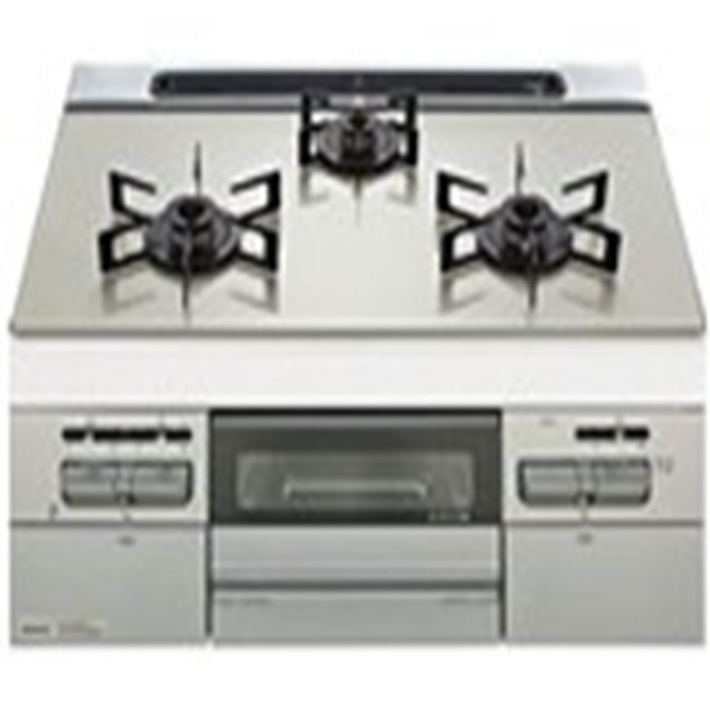 ノーリツ ガスコンロ N3WV6RWA2SIC　12A 13A 都市ガス ミッケ(Mikke) 幅60cm 3口 ガス コンロ｜アサヒデンキ　店