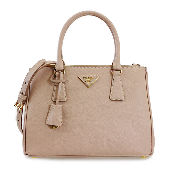 PRADA 1BA863-NZV-F0770-CAMMEOプラダ 2WAY御徒面子ベージュ×ゴールド