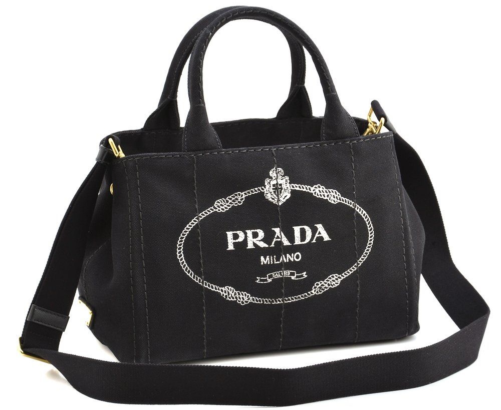 【楽天市場】PRADA 1BG439-ZKI-F0002 CANAPA NEROプラダ カナパ 2WAYバッグトートバッグ ショルダー