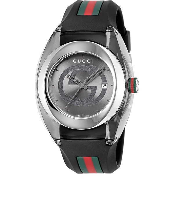 GUCCI YA137116SYNC BLACK WATCHグッチ シンク ユニセックス 腕時計