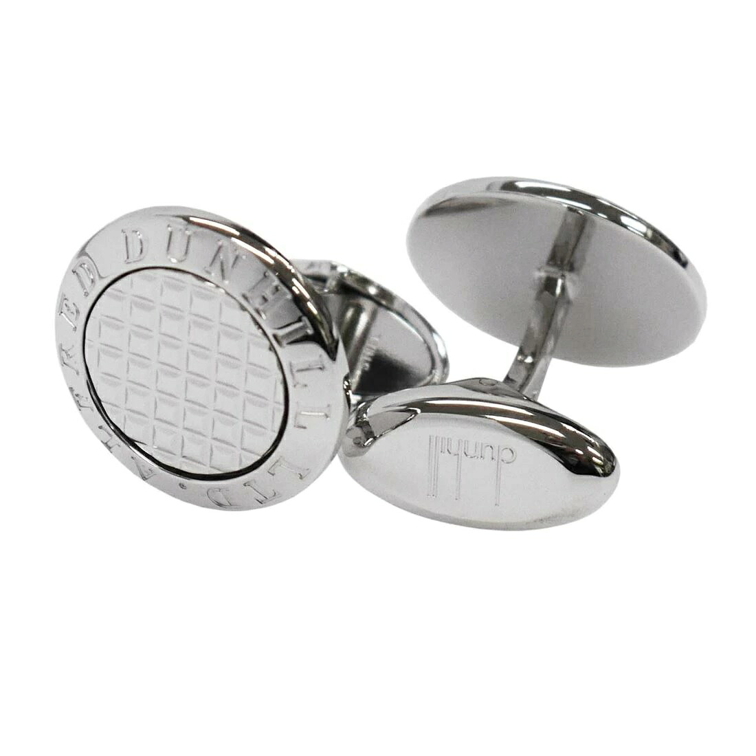dunhill 25RUS8202040 ダンヒル ADコイン ホブネイル カフス・カフリンクス スターリングシルバー シルバー