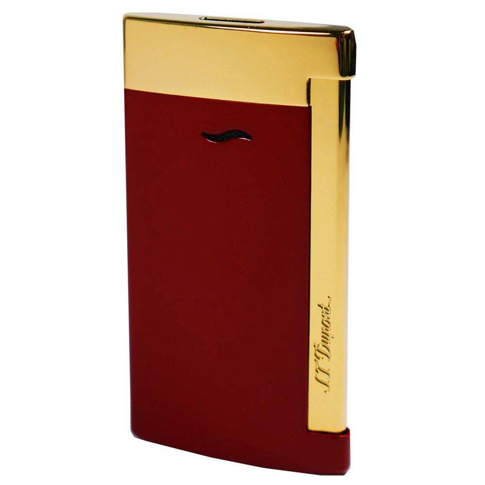 S.T.Dupont 27707SLIM 7エス・テー・デュポン ターボライター スリム セブンロータスレッド＆ゴールド※取寄品｜ブランドショップ ア・ドマーニ