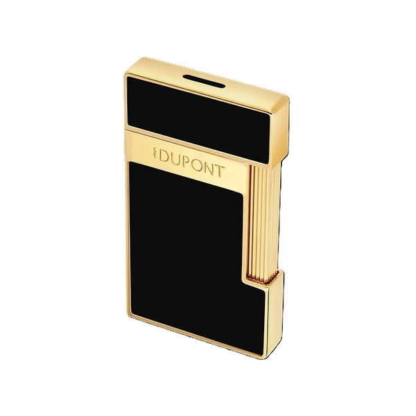 S.T.Dupont 28222SLIMMYエス・テー・デュポン ターボライター スリミートーチフレームブラックラッカー×ゴールデン※取寄品|ブランドショップ ア・ドマーニ